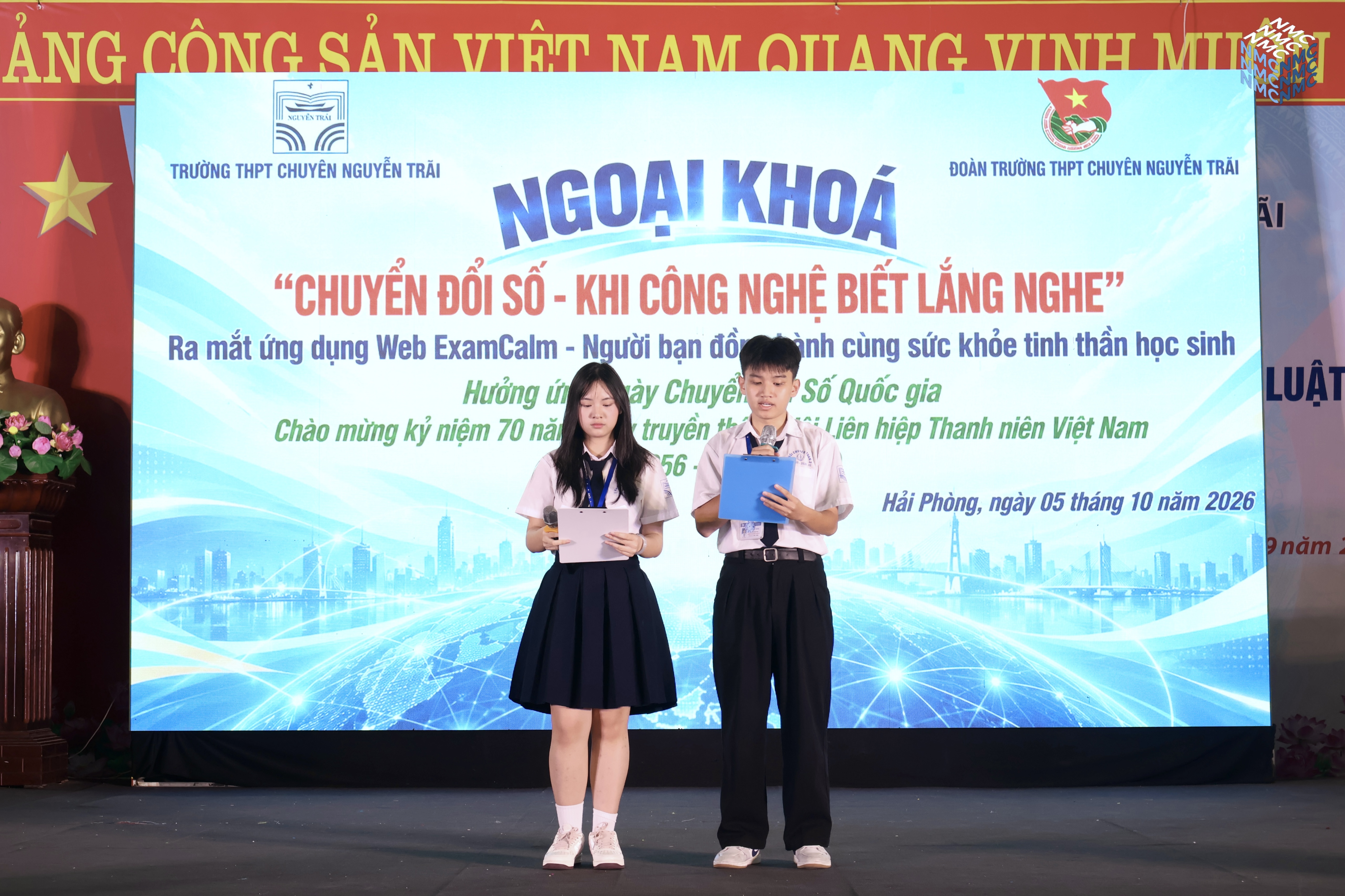 Hoạt động ngoại khóa ''Chuyển đổi số - Khi công nghệ biết lắng nghe''